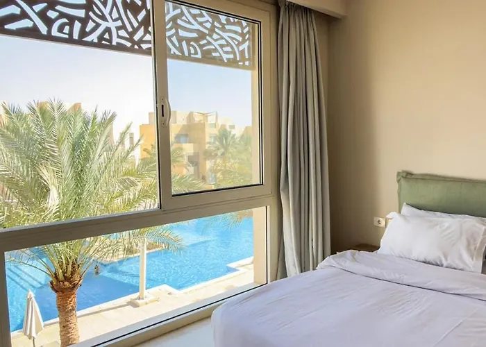 Mangroovy 2br, Red Sea El Gouna, Pool Access شقة *